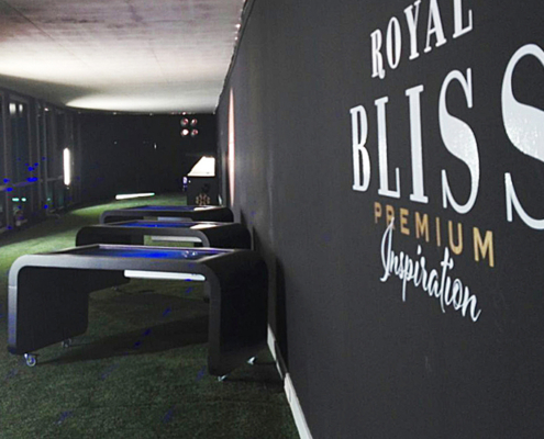 Coca-Cola presentó Royal Bliss con un espectacular evento apoyado en la tecnología