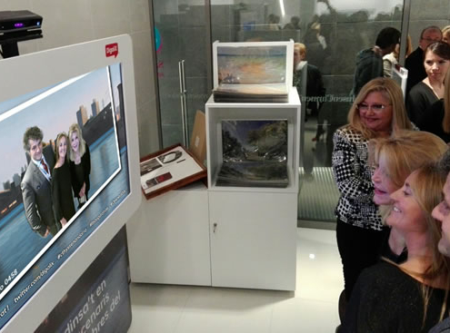 Photocall interactivo para los invitados del Museo Carmen Thyssen Andorra