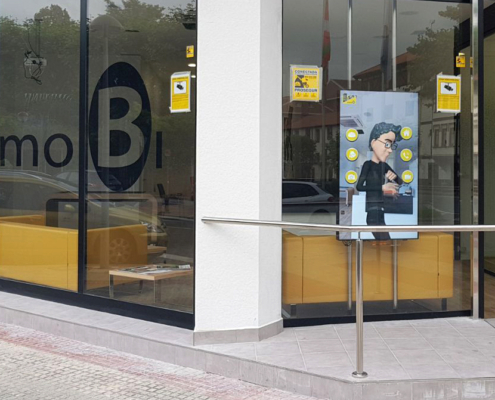 La empresa de real estate InmoBi Bilbao diseña una oficina interactiva con la participación de DigaliX