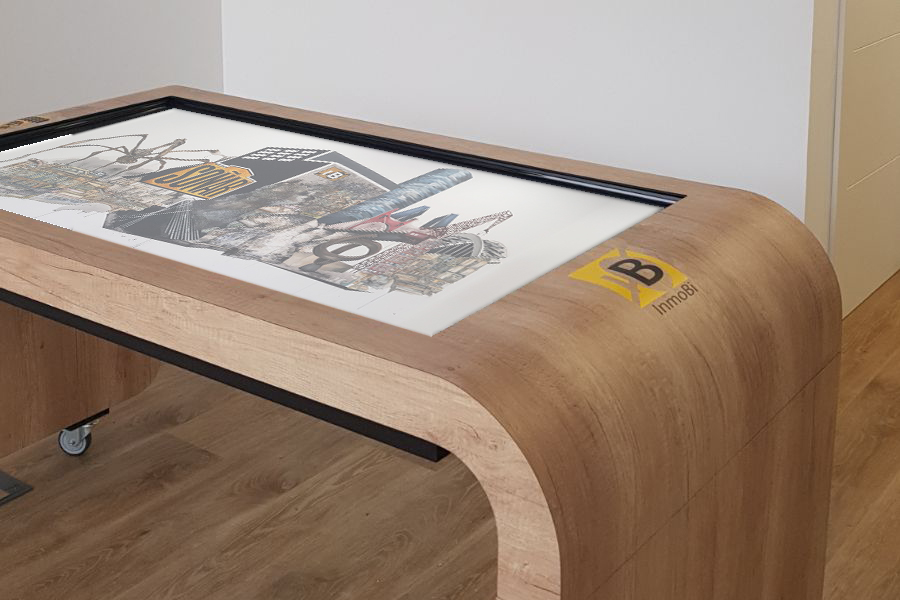 La empresa de real estate InmoBi Bilbao diseña una oficina interactiva con la participación de DigaliX