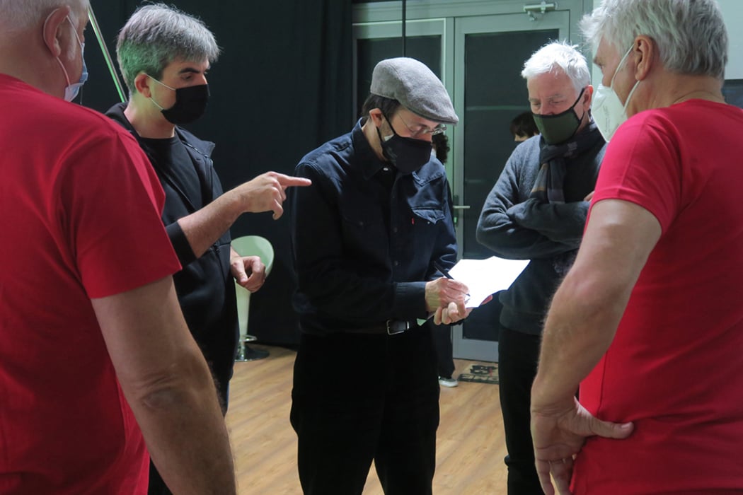 Videomaton interactivo para la exposición de Tricicle en Palau Robert