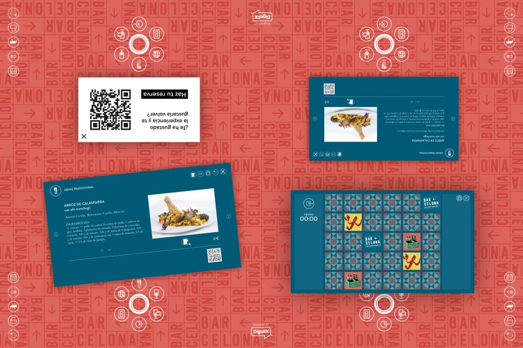 Proyecto integral de restaurante interactivo diseñado por DigaliX