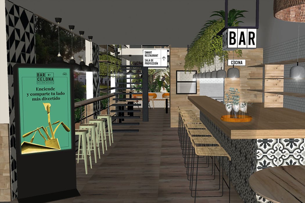 Proyecto integral de restaurante interactivo diseñado por DigaliX