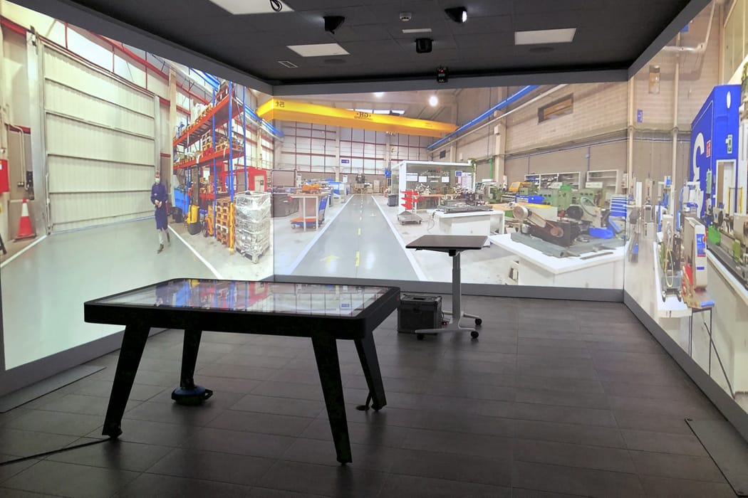 Aula Interactiva Inmersiva para la Formación Profesional de Euskadi