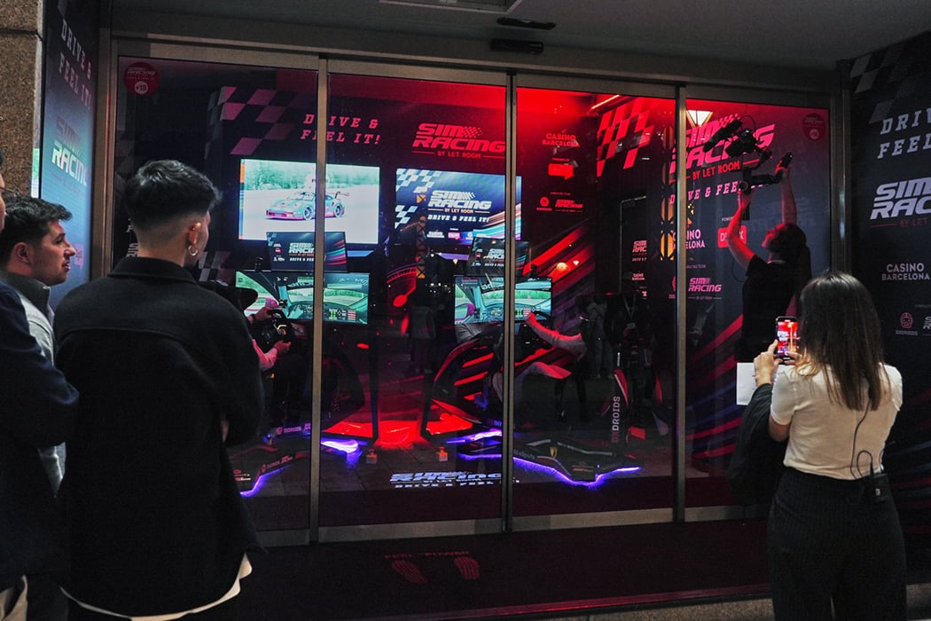 DigaliX y Casino Barcelona inauguran la primera sala de Simracing con simuladores profesionales