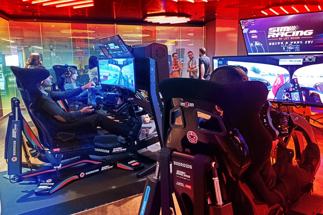 DigaliX y Casino Barcelona inauguran la primera sala de Simracing con simuladores profesionales