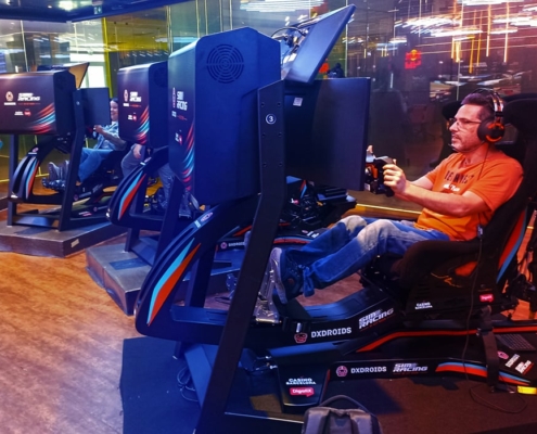 DigaliX y Casino Barcelona inauguran la primera sala de Simracing con simuladores profesionales