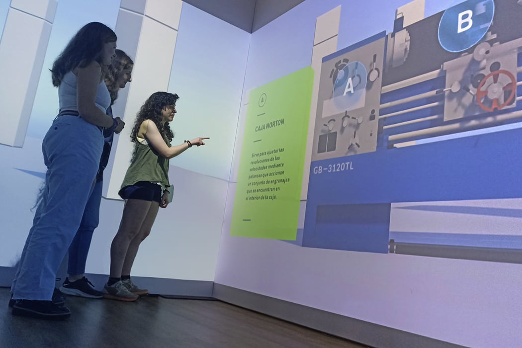 Salas inmersivas interactivas para el sector educativo