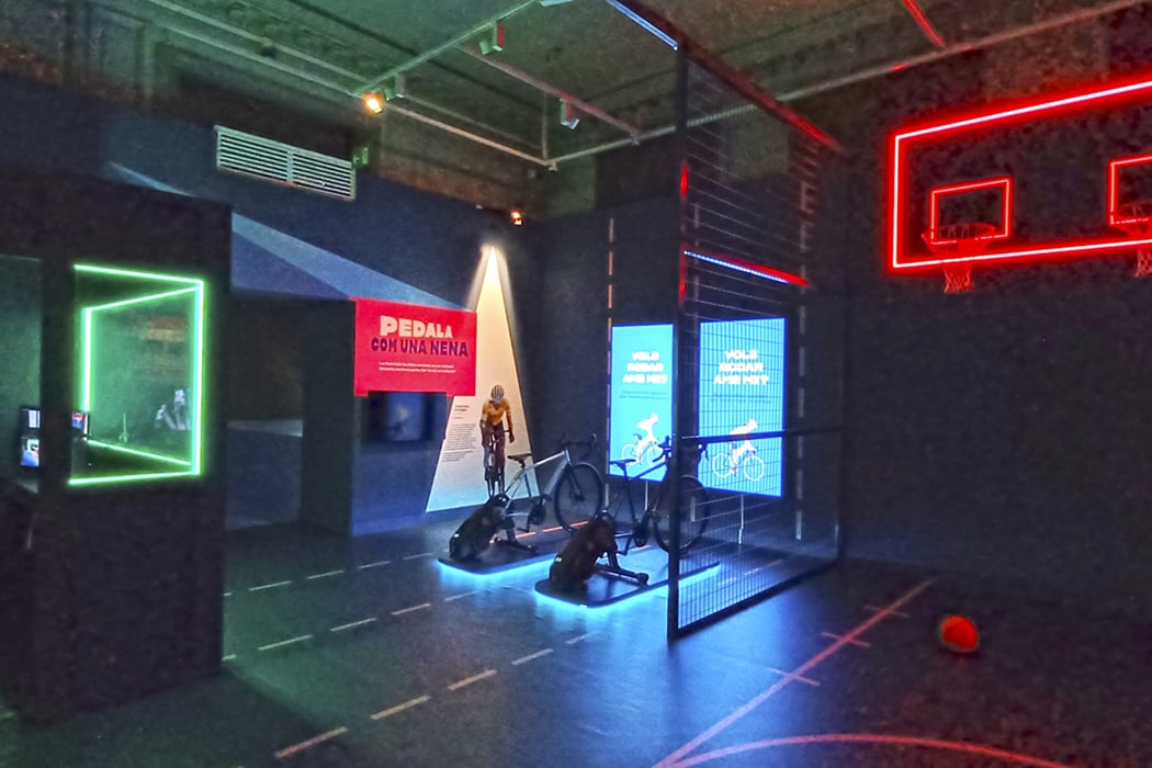 Interactivos para la exposición “Jugo com una nena!” en el Palau Robert de Barcelona