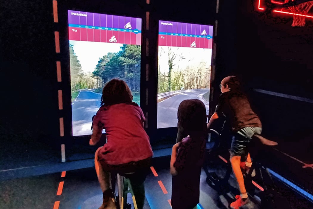 Interactivos para la exposición “Jugo com una nena!” en el Palau Robert de Barcelona