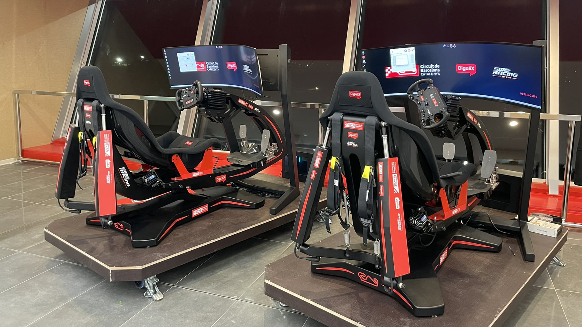 Experiencia Premium de Simracing en el Rooftop del Circuit de Barcelona-Catalunya