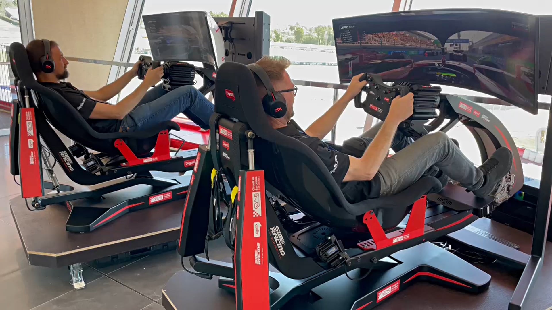 Experiencia Premium de Simracing en el Rooftop del Circuit de Barcelona-Catalunya