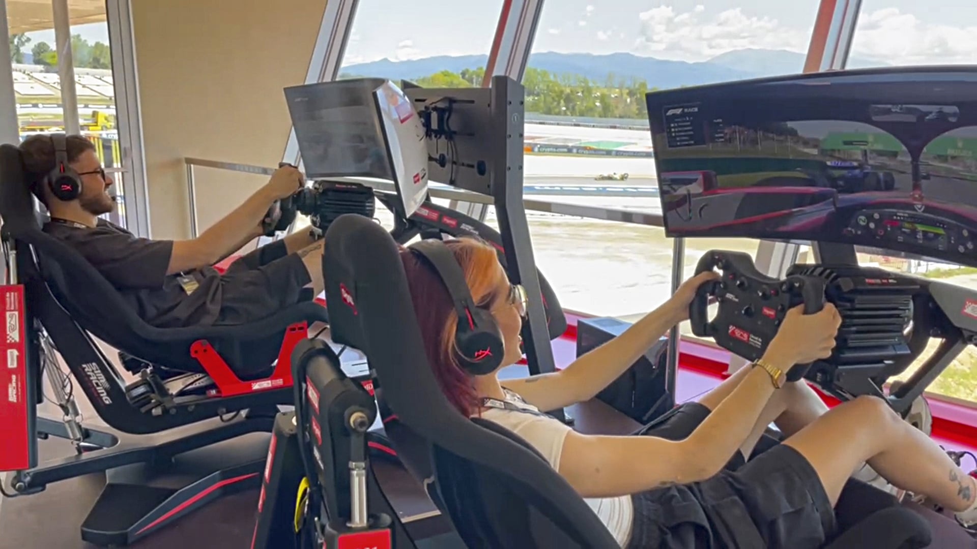 Experiencia Premium de Simracing en el Rooftop del Circuit de Barcelona-Catalunya