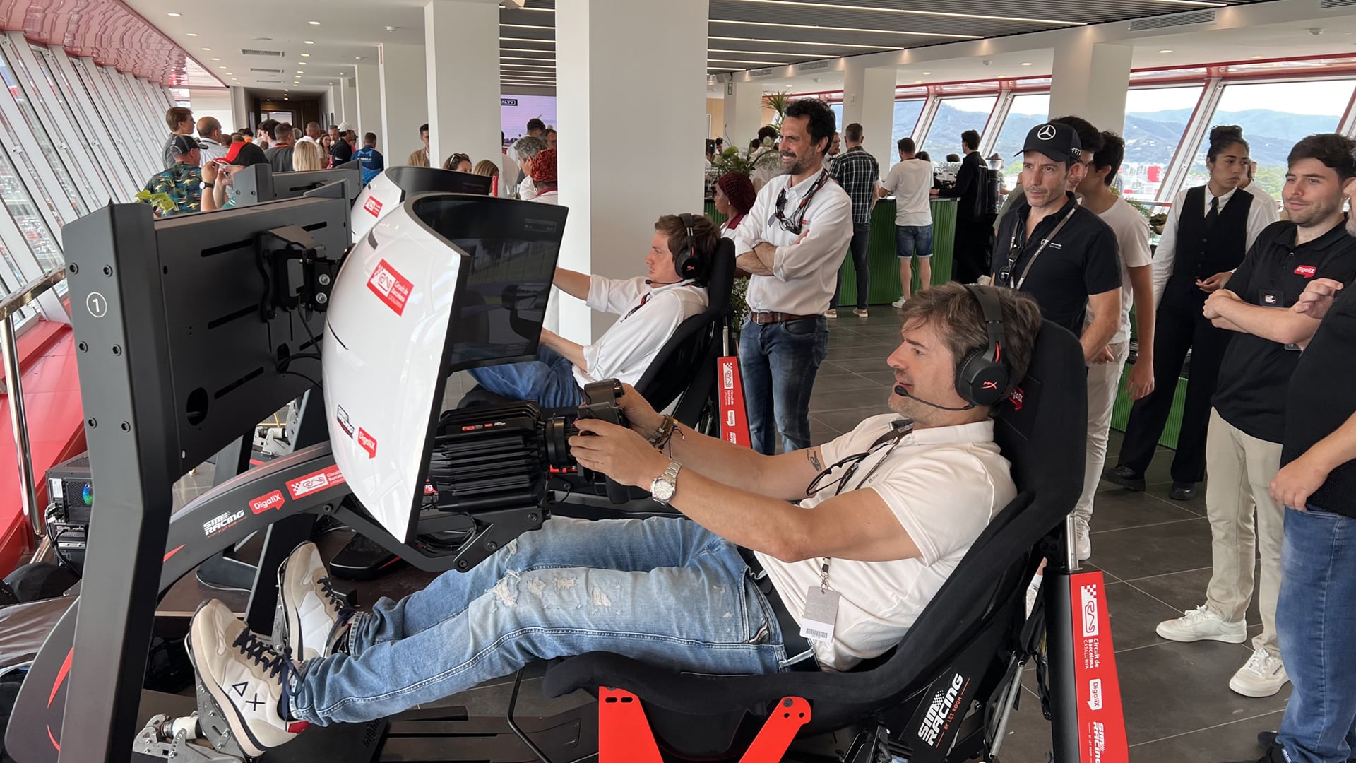 Experiencia Premium de Simracing en el Rooftop del Circuit de Barcelona-Catalunya