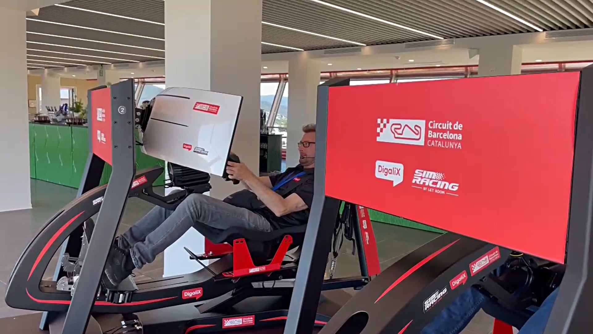 Experiencia Premium de Simracing en el Rooftop del Circuit de Barcelona-Catalunya