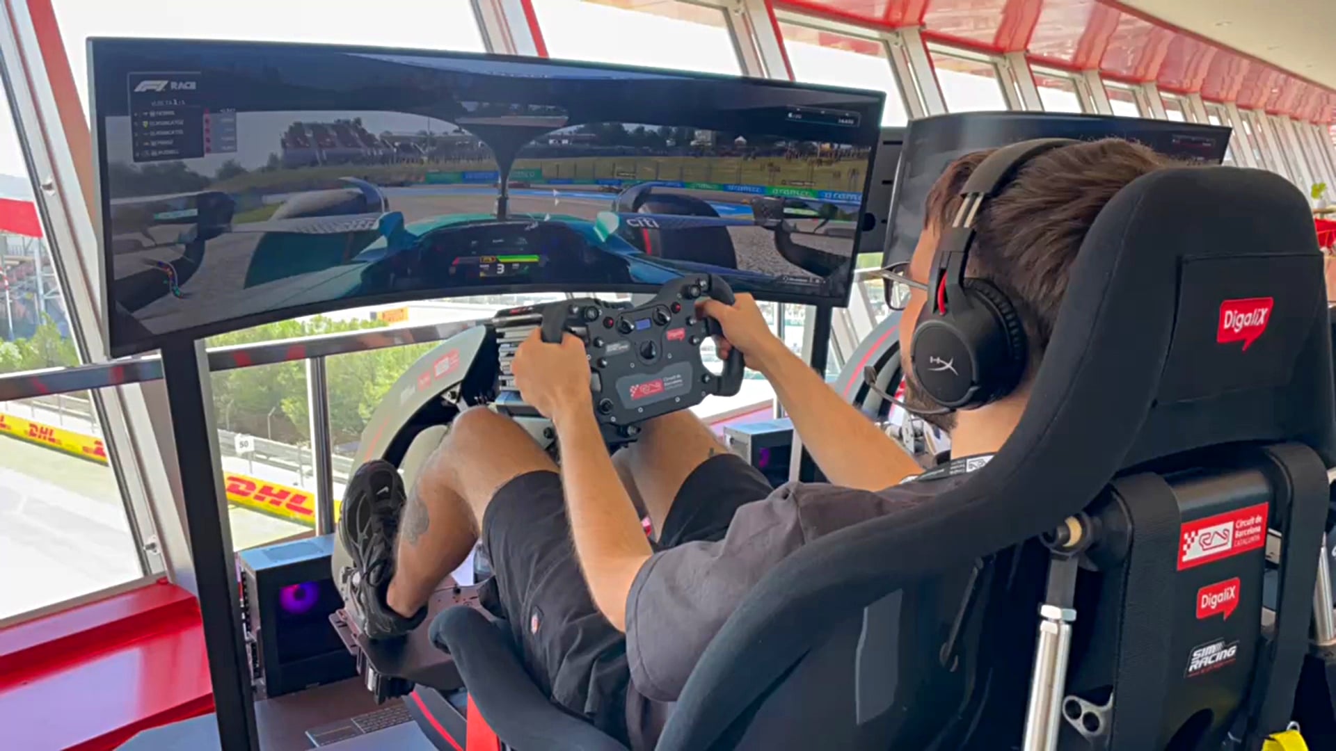 Experiencia Premium de Simracing en el Rooftop del Circuit de Barcelona-Catalunya