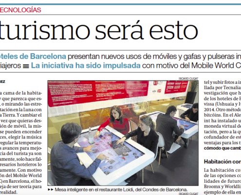 DigaliX en el Artículo: ‘El Turismo será esto’ – El Periódico